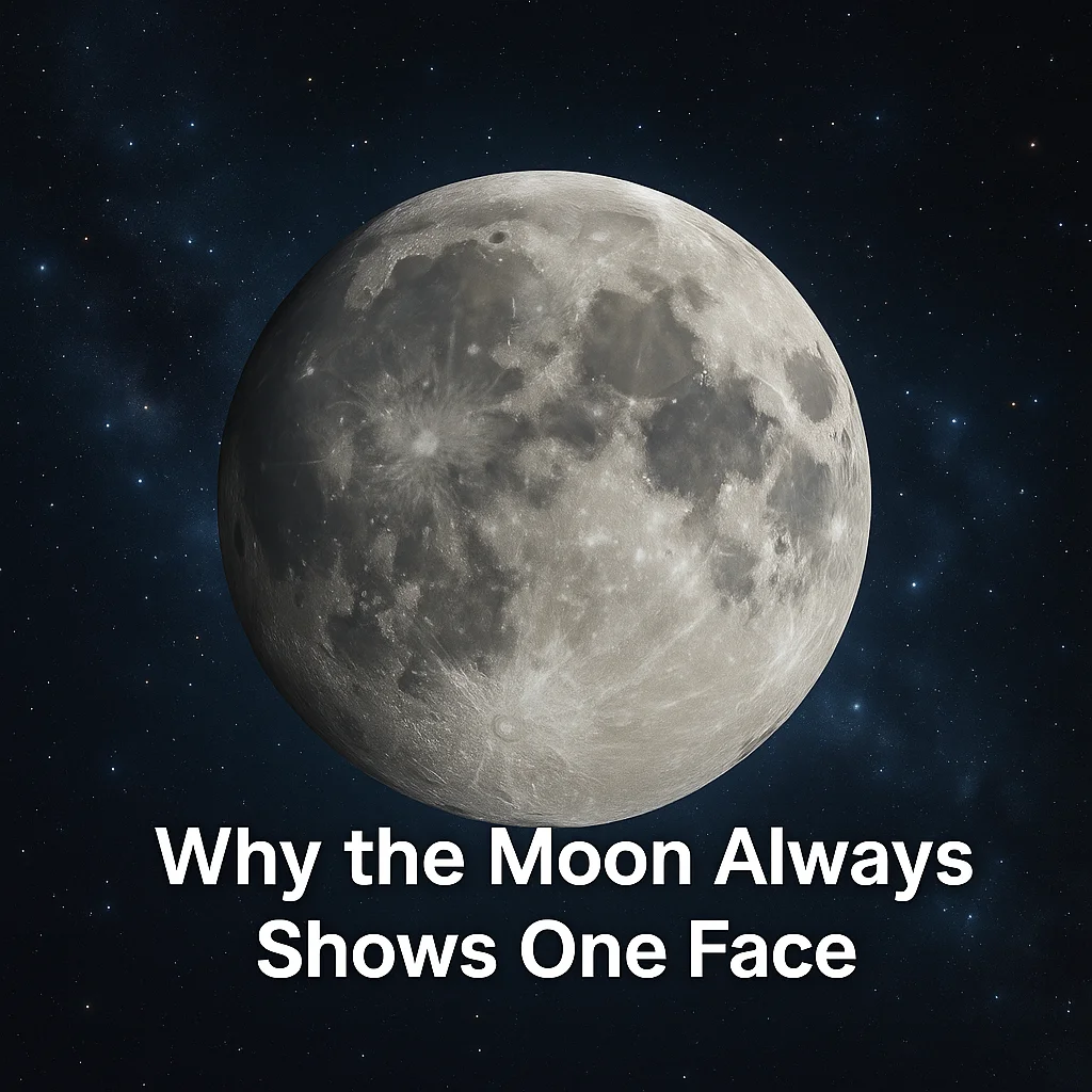 Why the Moon Always Shows One Face