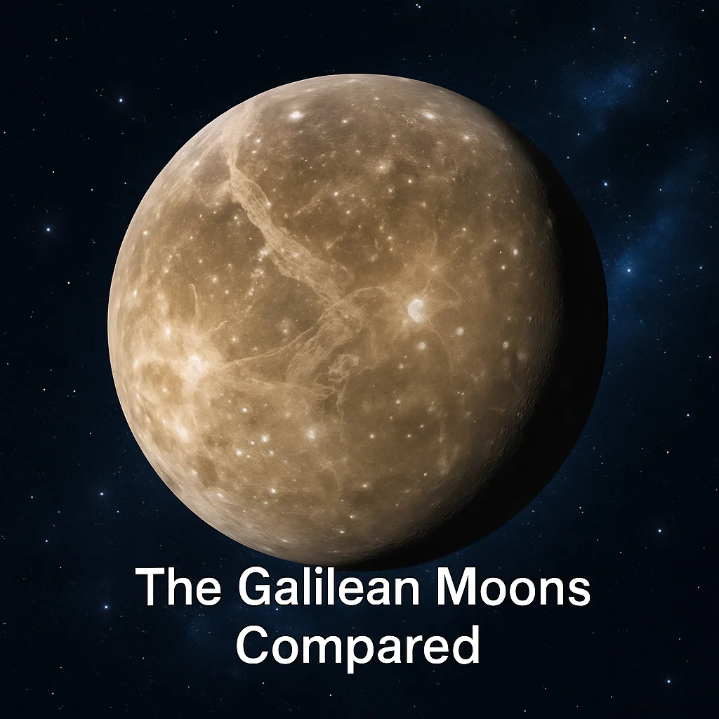 The Galilean Moons Compared