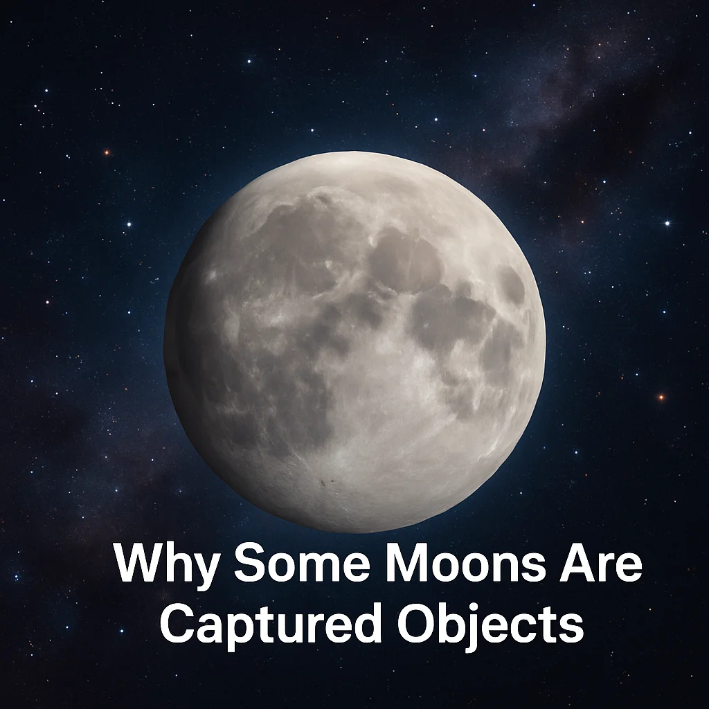 Why Some Moons Are Captured Objects