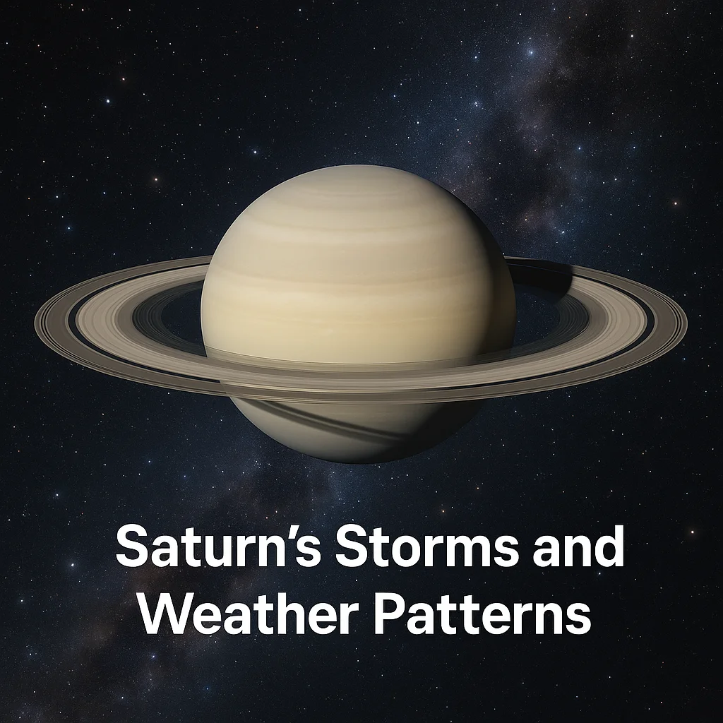 Saturn’s Storms and Weather Patterns