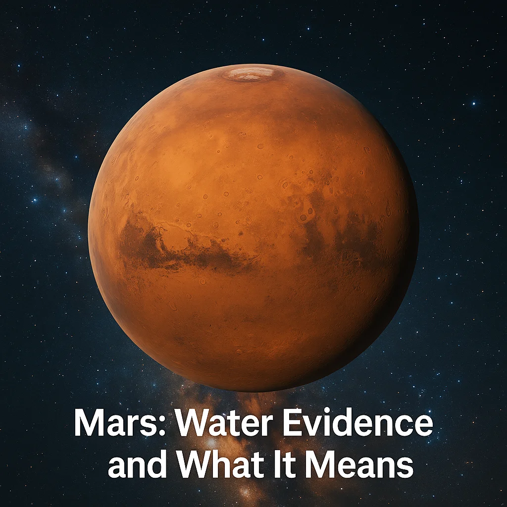 Mars: Water Evidence and What It Means