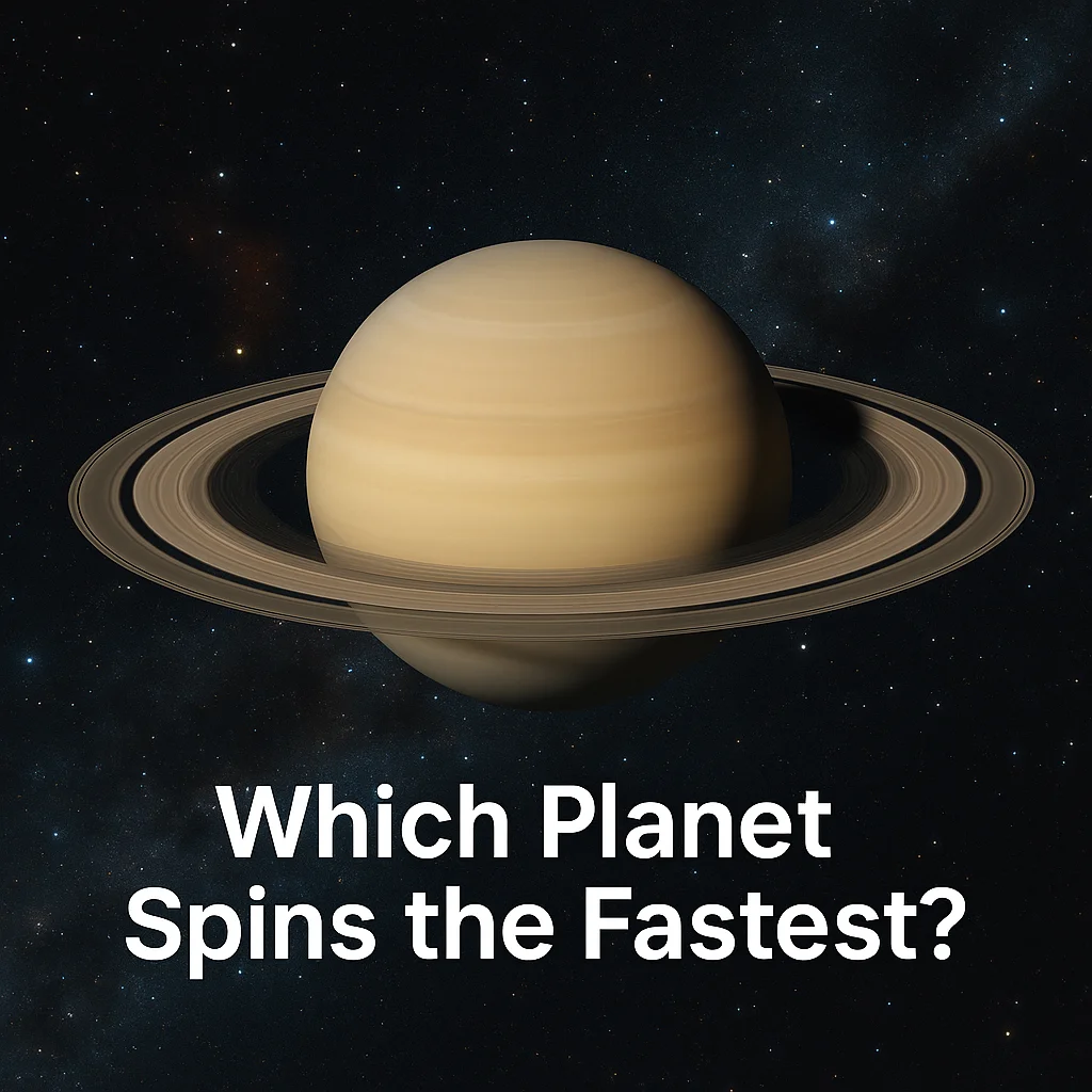 Which Planet Spins the Fastest?