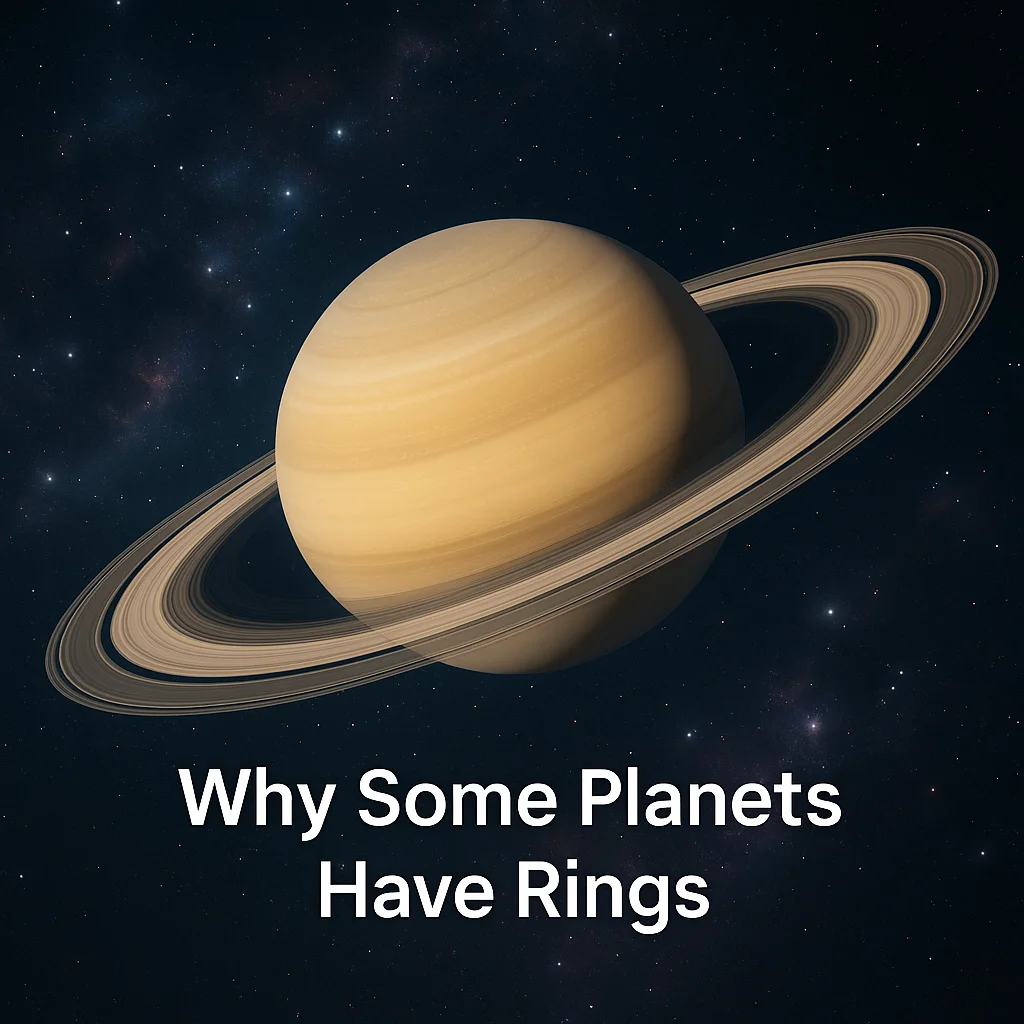 Why Some Planets Have Rings