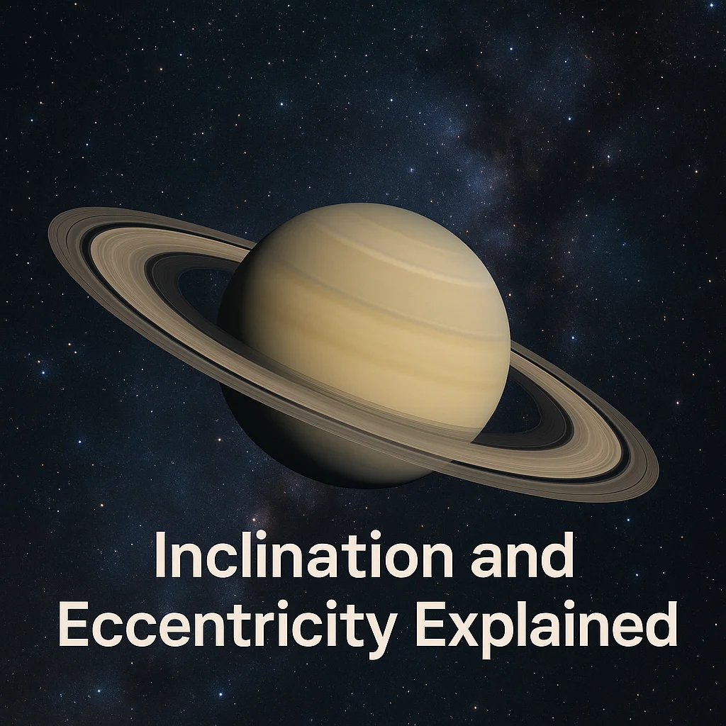 Inclination and Eccentricity Explained
