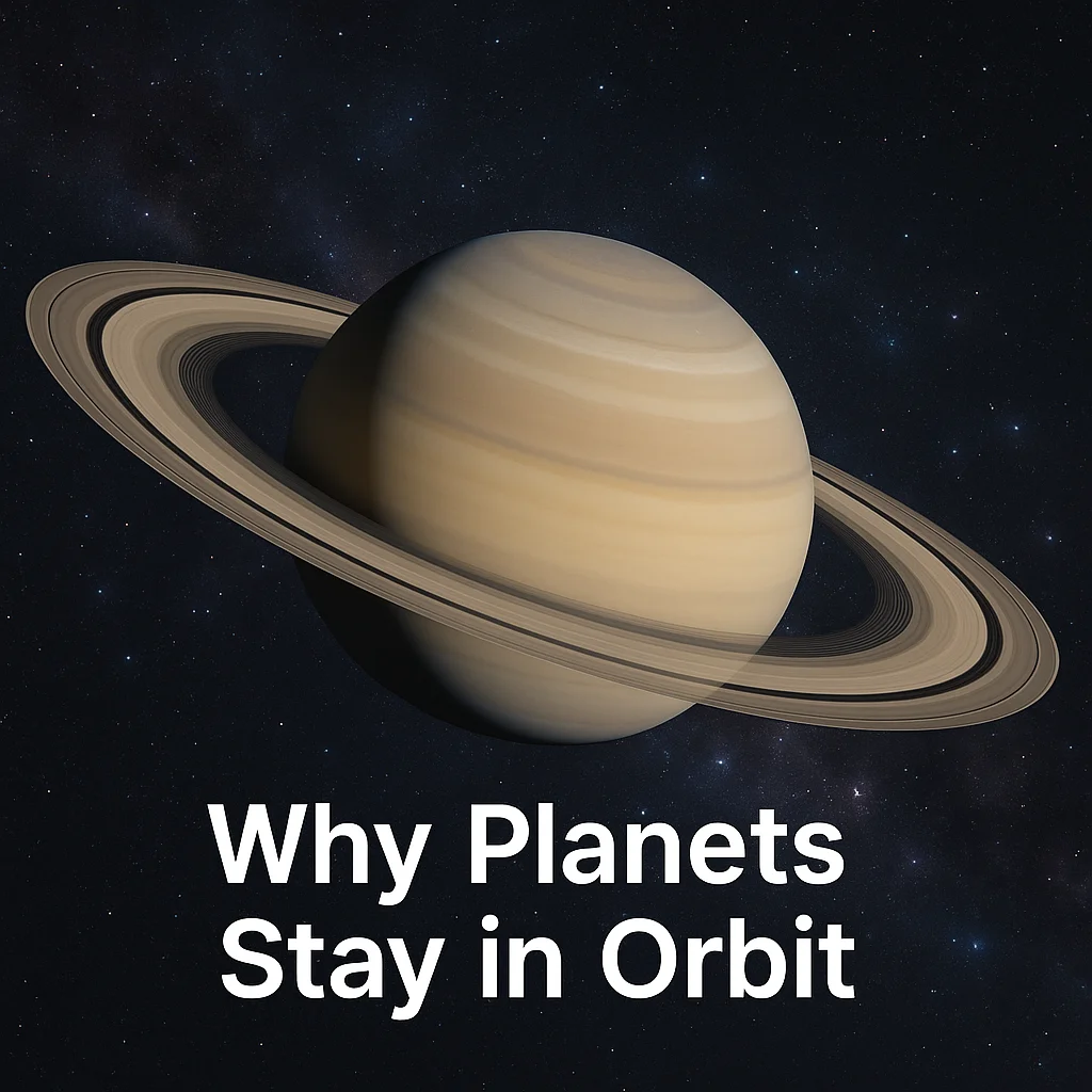 Why Planets Stay in Orbit