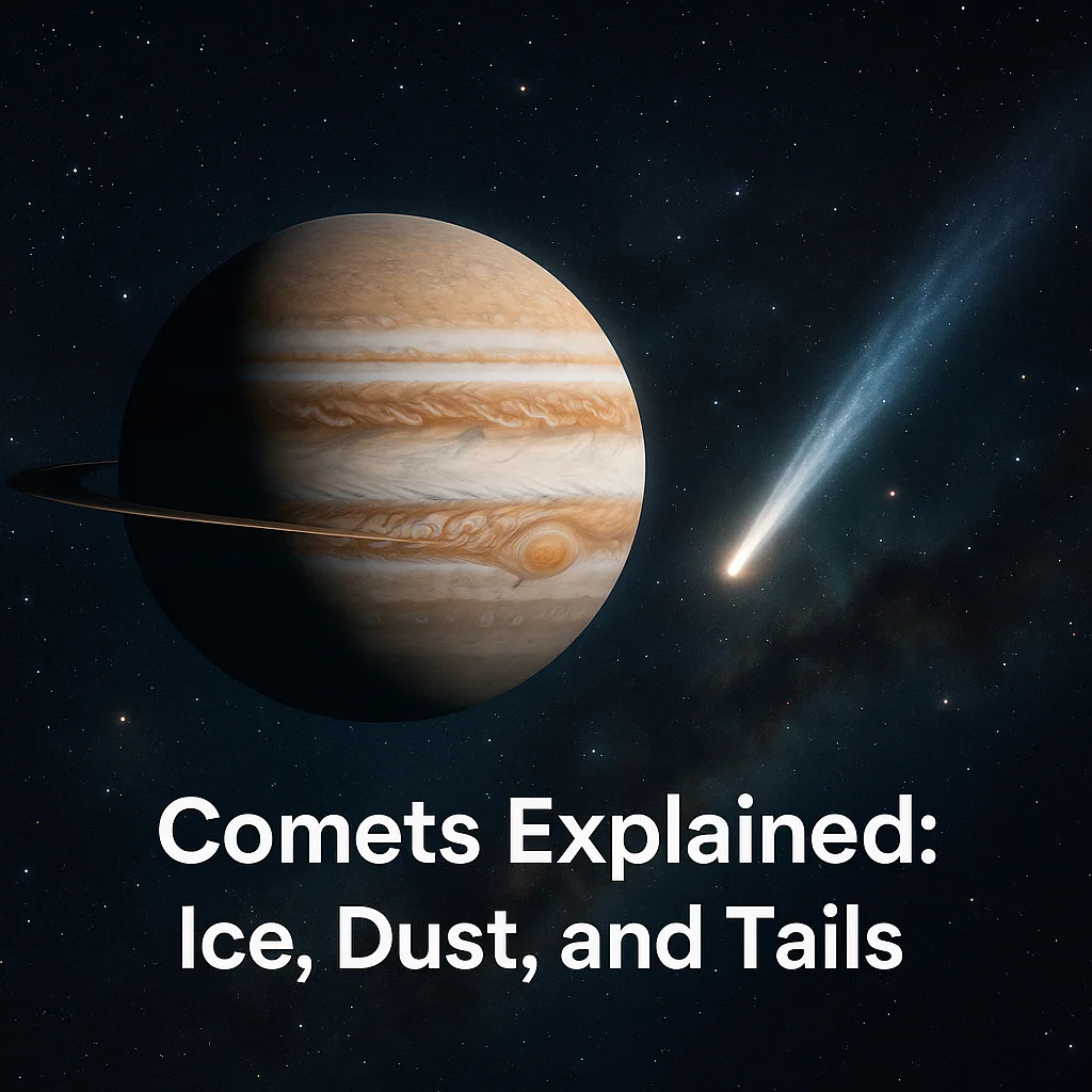 Comets Explained: Ice, Dust, and Tails