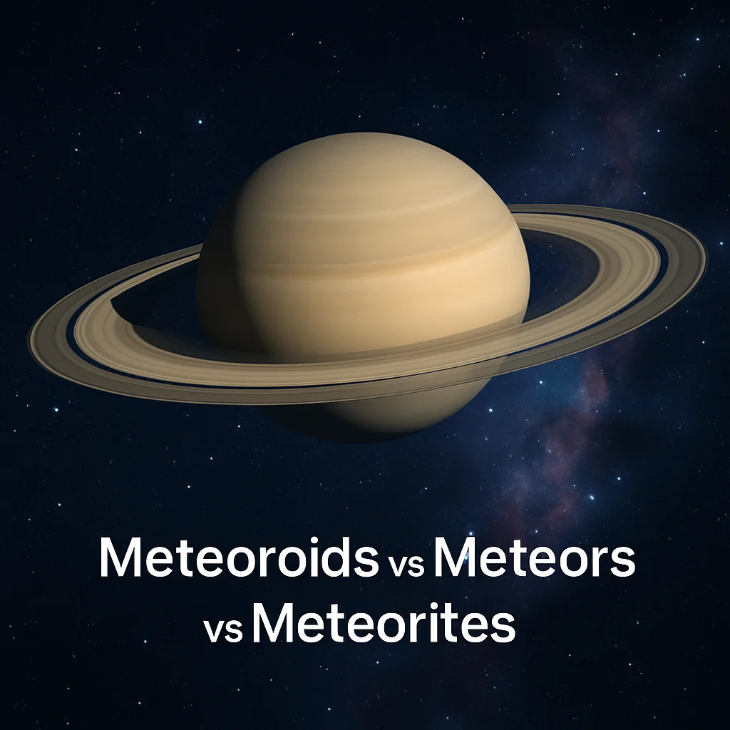 Meteoroids vs Meteors vs Meteorites